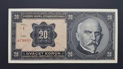 Investiční potenciál bankovky 20 korun 1926 série I dnes